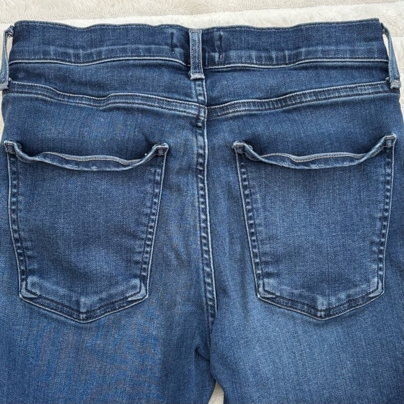 AGOLDE Jeans Sophie High Rise Cropped Raw Hem Skinny Size 26 - Picture 6 of 12